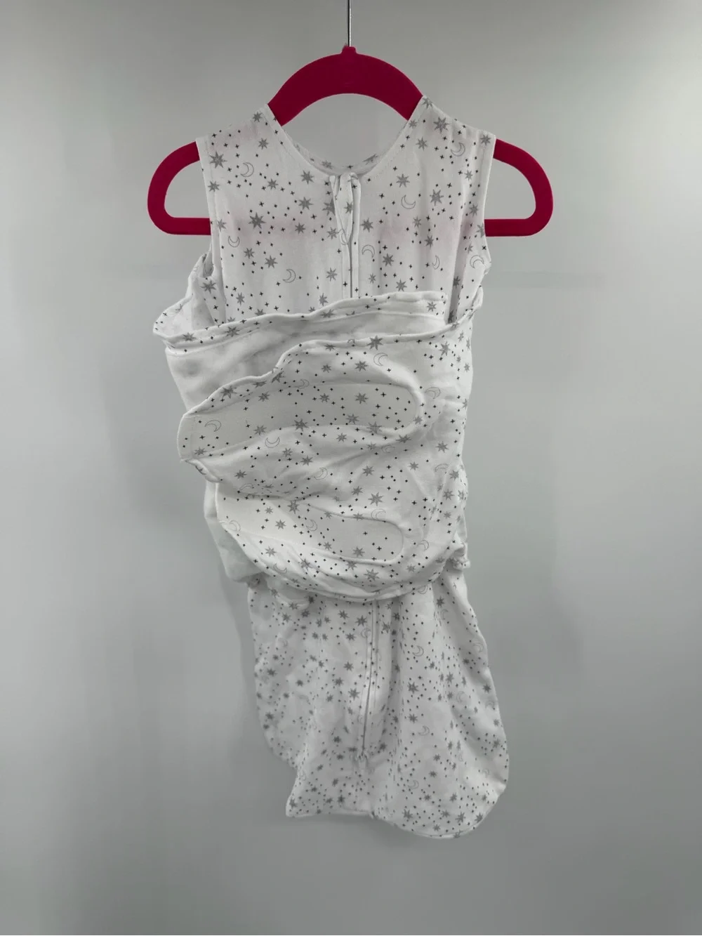 Halo Sleepsack White Star & Moon Sleep Sack Swaddle 3-6 Months